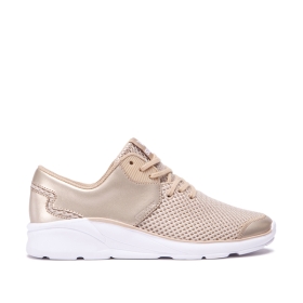 Supra Womens NOIZ Rose Gold/White Trainers | CA-88731